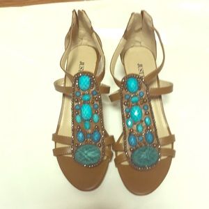 JustFab wedge sandals